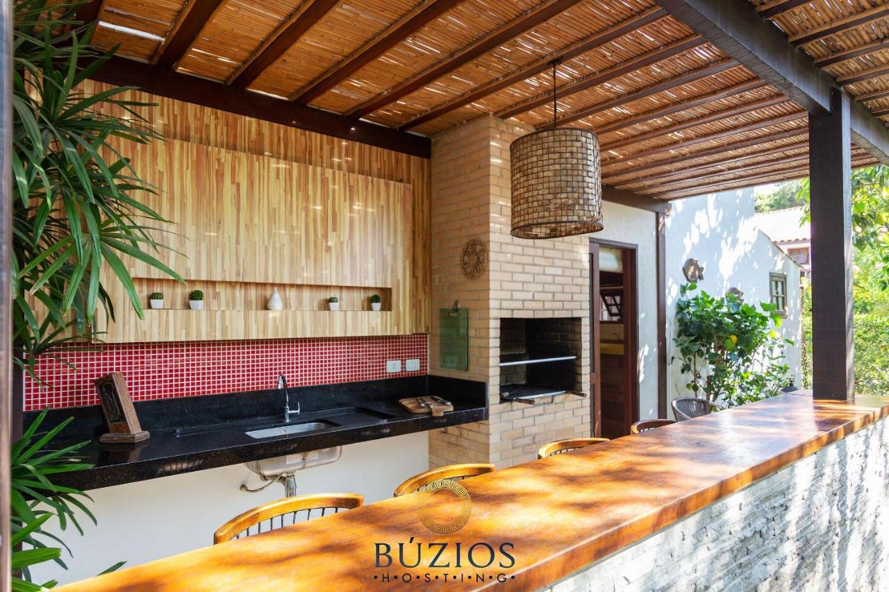Bz03 Linda Casa 4 Suites E Area Gourmet Privativa Búzios Exteriér fotografie