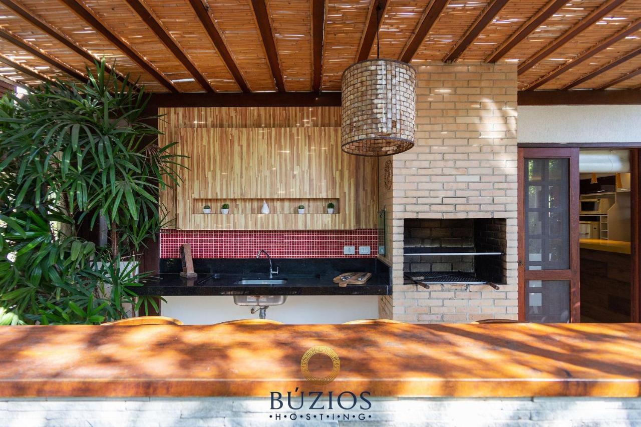 Bz03 Linda Casa 4 Suites E Area Gourmet Privativa Búzios Exteriér fotografie