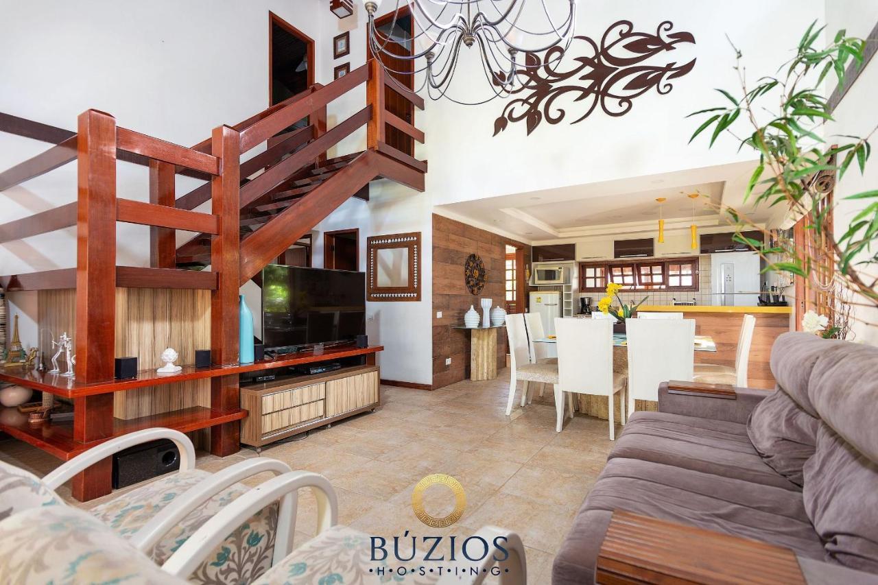 Bz03 Linda Casa 4 Suites E Area Gourmet Privativa Búzios Exteriér fotografie
